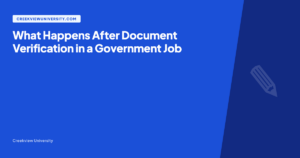 What happens after document verification