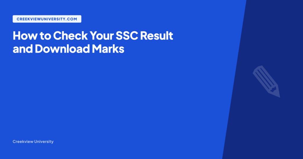 Step-by-step guide to checking SSC exam results