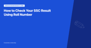 Cover check ssc result roll number