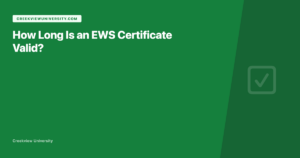 Cover ews certificate validity